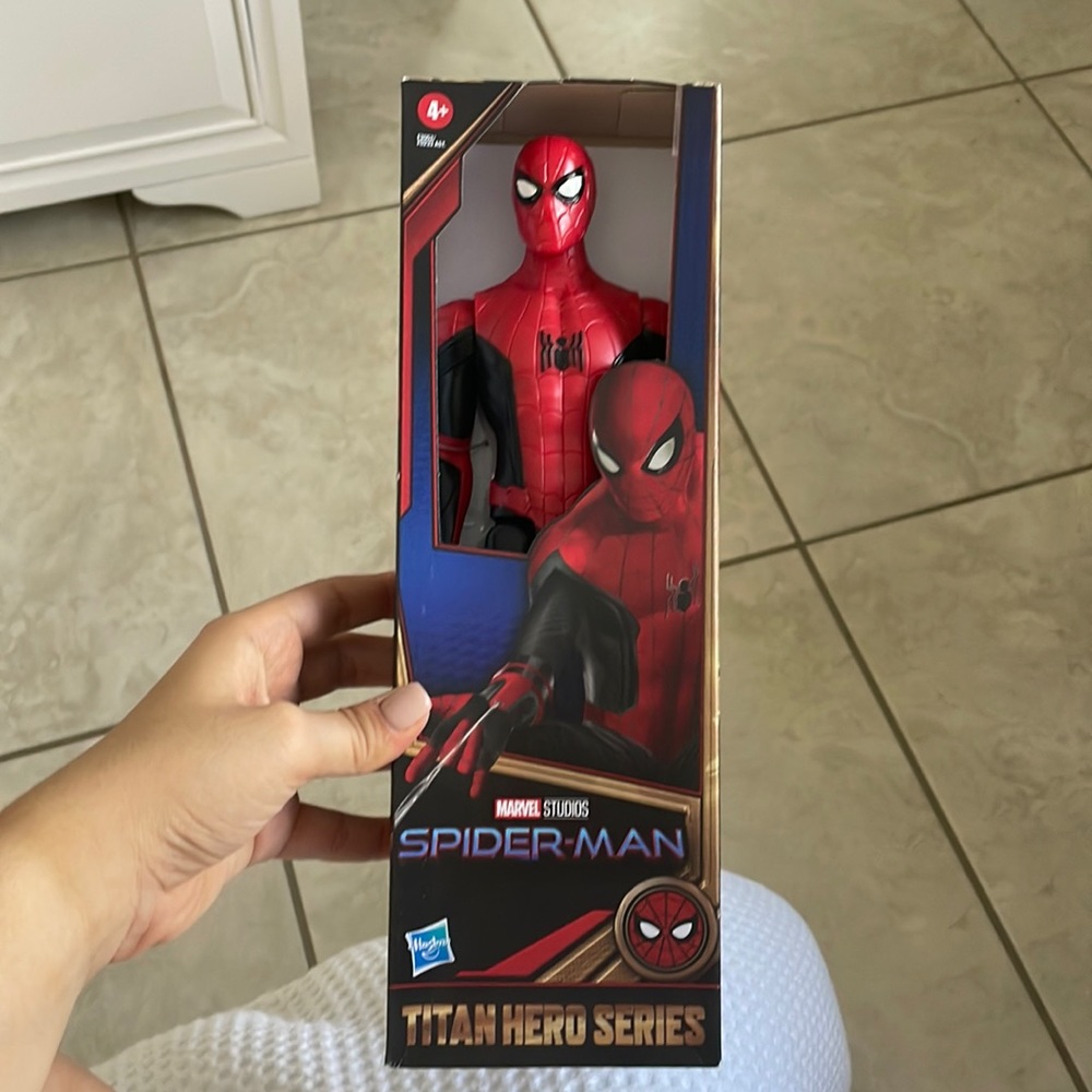 Spider Man Titan Hero Series in Red